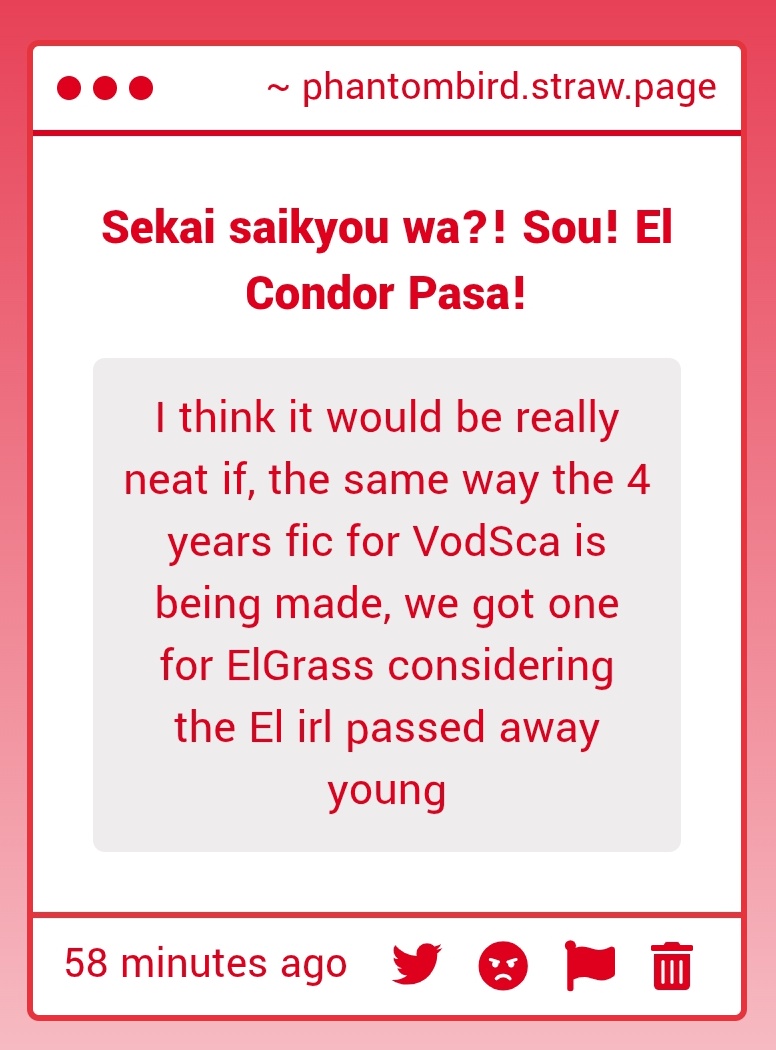 🐦 (not so) Daily El Condor Pasa 🐦 tweet media