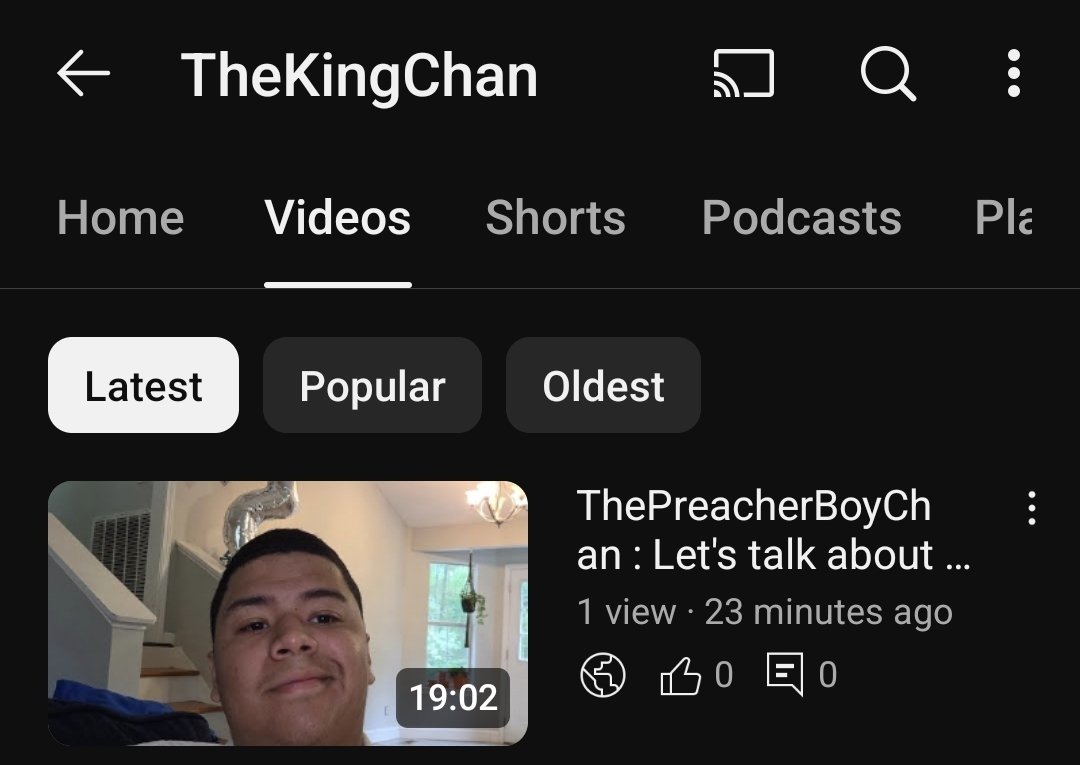 NEW VID OUT LADIES AND GENTS 
linktr.ee/TheKingChan