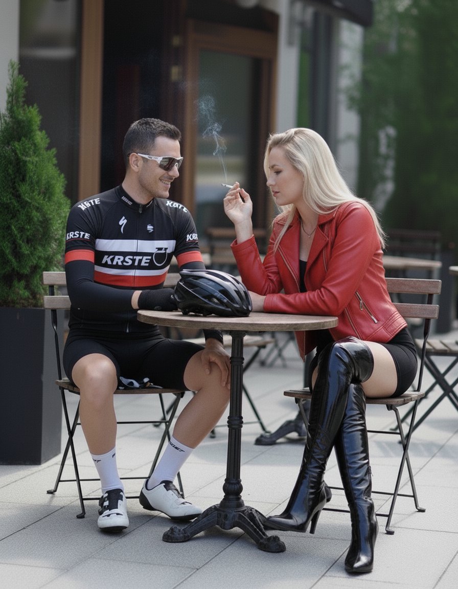 SMFbabes's tweet image. #cyclist #smokingfetish #dream
