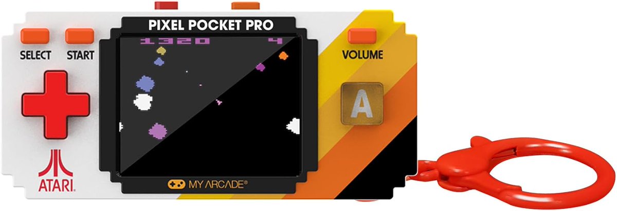 ballistikcoffee's tweet photo. Arriving today! #FirstLook coming up on #Ristretto - #BCB's #ShortTakes! The #Atari & #MyArcade #PixelPocketPro! What games are included? How small is it, really? Is it worth $29? I'll unbox it & discuss! Link incoming... tonight @ 7p MT! #Gaming @atari @MyArcadeRetro #Asteroids https://t.co/jdGEbV6GZZ