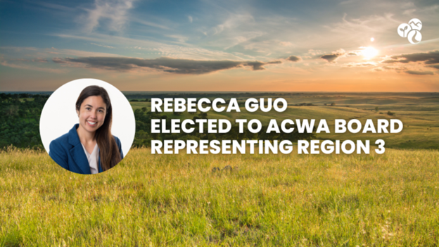 EDWaterAgency's tweet photo. Our very own Rebecca Guo has been elected to @ACWAWater Board to represent Region 3.  This helps place El Dorado County in a leadership position as we continue to navigate issues such as wildfire recovery,  watershed restoration, and water supply planning https://t.co/xA7FLnK1ll https://t.co/tHE0pcMX4P