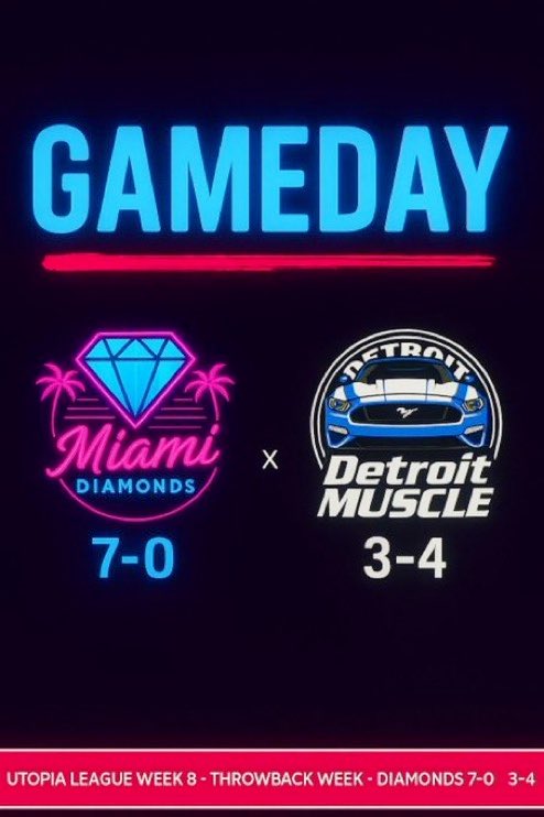 Miami Diamonds💎 ( 7-0 ) tweet media