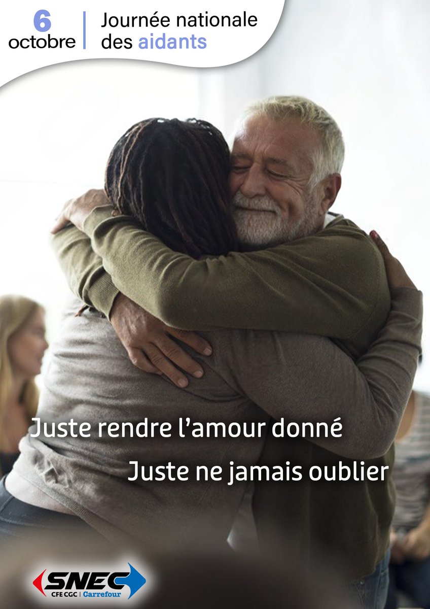 📢1 aidant sur 3 soutient au moins 2 proches. Notre société ne doit pas se reposer sur « l’État Providence ». La vie de nos proches, c’est d’abord notre responsabilité. Mais il faut permettre aux aidants d’accomplir correctement leur devoir.
#JournéeNationaledesAidants
