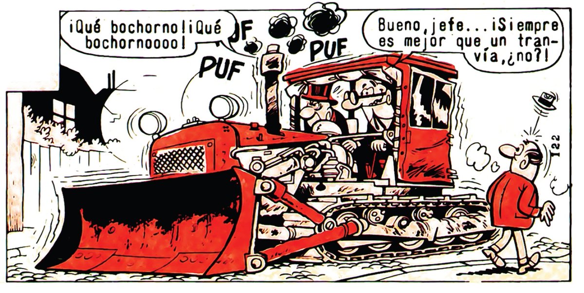 mortadelo2023's tweet image. #Filemón con traje de gala y chistera y #Mortadelo conduciendo una excavadora.

«La cena (página 1)»

#Pulgarcito 1718
6 de abril de 1964

Para saber más:
mortadelo-filemon.es/ficha_content?…