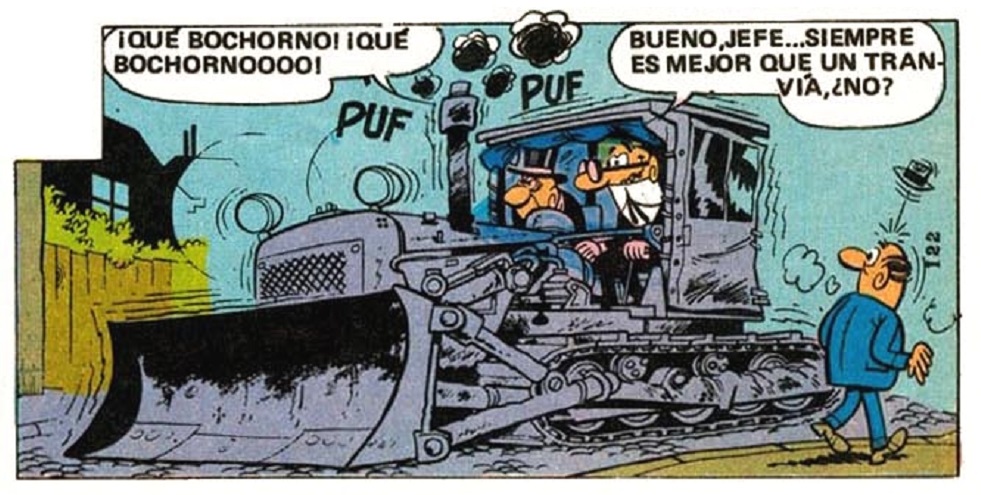 mortadelo2023's tweet image. #Filemón con traje de gala y chistera y #Mortadelo conduciendo una excavadora.

«La cena (página 1)»

#Pulgarcito 1718
6 de abril de 1964

Para saber más:
mortadelo-filemon.es/ficha_content?…