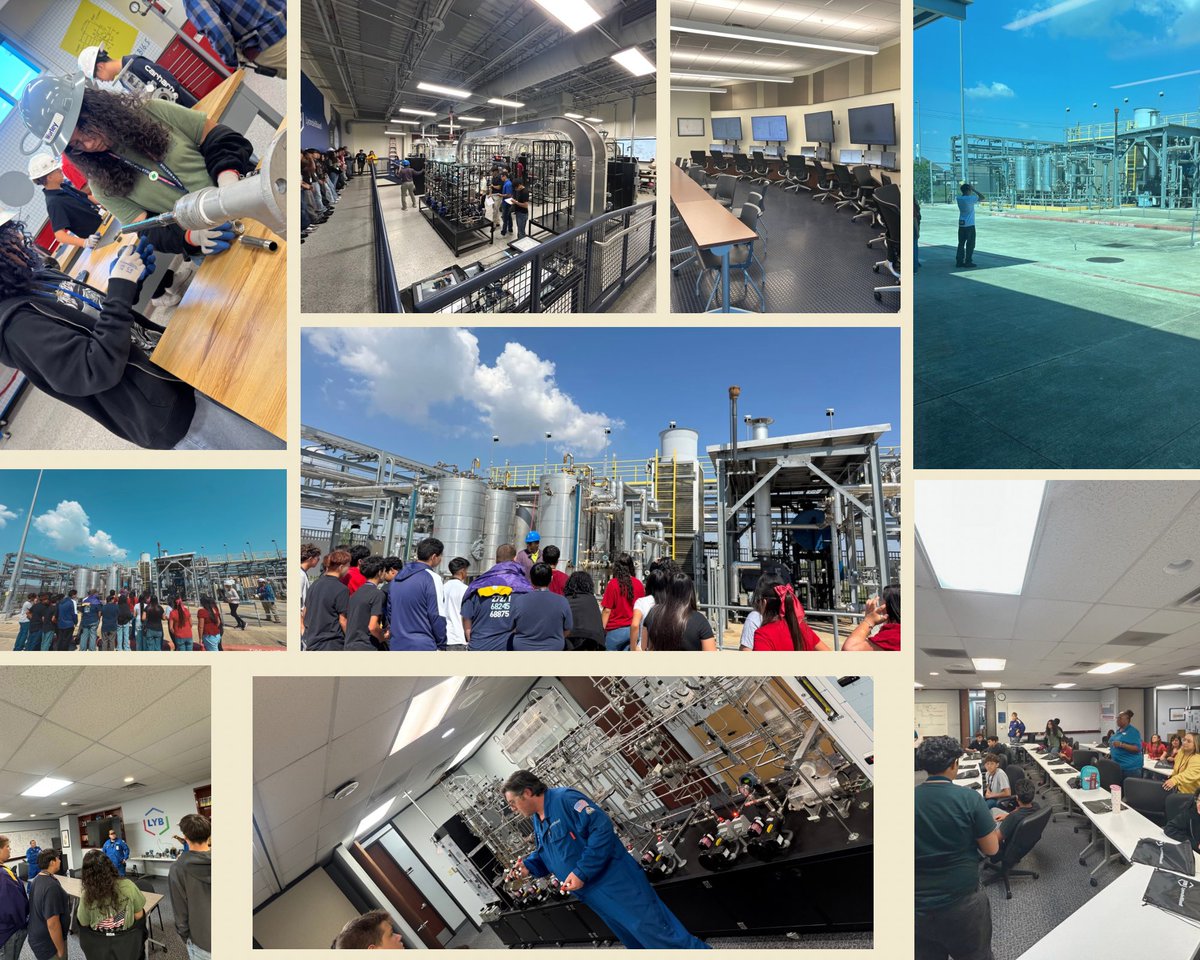 CTE_WBL_CISD's tweet image. A few 8th graders from both middle schools joined Manufacturing Day 2025 with San Jacinto College, and LyondellBasell ! 👷‍♂️⚙️

They explored careers in manufacturing and got hands-on with real-world skills! 💡💪
#ManufacturingDay #STEM #CareerReady #ChannelviewISD