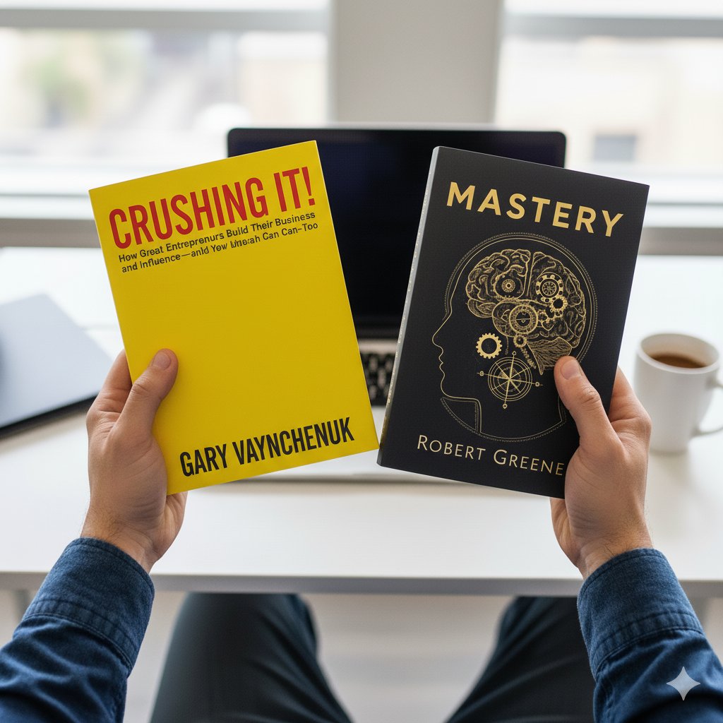 Haven't posted about books I'm reading in a while.

Recently finished a re-re-read of Crushing It! by Gary Vee, which is one of the best books you can read if you're looking to build your personal brand online.

I usually read it every year or two, highly recommended.

I'm now