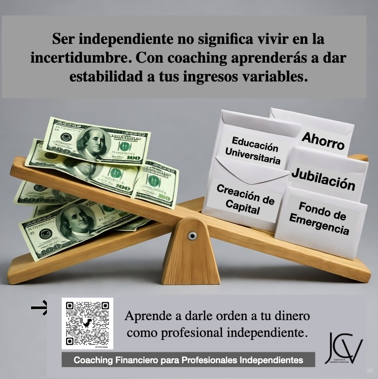 CoachingJcv's tweet image. Ser independiente no significa vivir en la incertidumbre. Con coaching aprenderás a dar estabilidad a tus ingresos variables.
Agenda una sesión informativa: is.gd/pAVtxO

#ProfesionalesIndependientes #CoachingFinanciero  #IngresosVariables #JorgeCadenaV #Emprededor