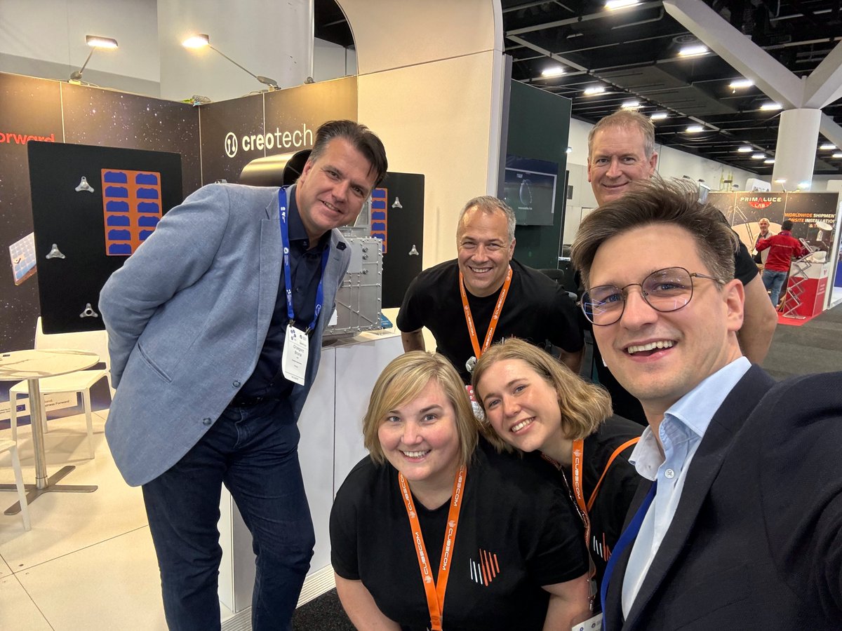 CreotechSa's tweet photo. 🌏🚀@IAC2025sydney is behind us! We showcased our new #HyperSat #Eagle2.0 and announced another satellite sale. Great meetings, new partners, and exciting ideas for joint missions.
Thanks to all who visited our booth! 🙌
#CRI #Creotech #PolishSpace #satellite #Space #technology https://t.co/BHLvJMCtDZ
