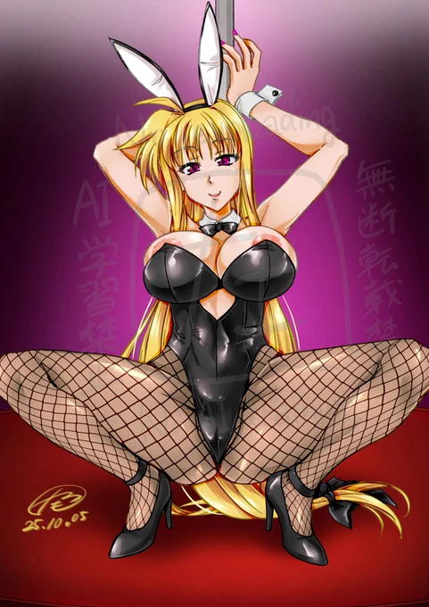 中秋の名月だったのでバニー!!!!