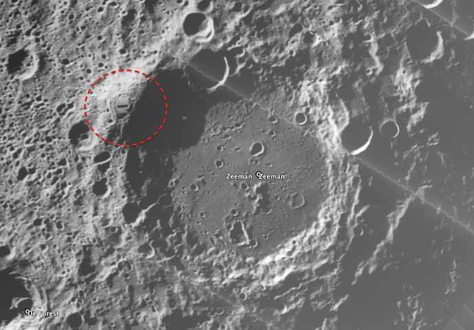 maniaUFO's tweet photo. Base entrance In the Zeeman Crater on the Moon...🧐🤔👽👽👽👽👽👽👽👽👽👽👽👽👽
Coordinates:  73° 2'57.30"S  145° 1'44.98"W https://t.co/OqbeR2PN3N