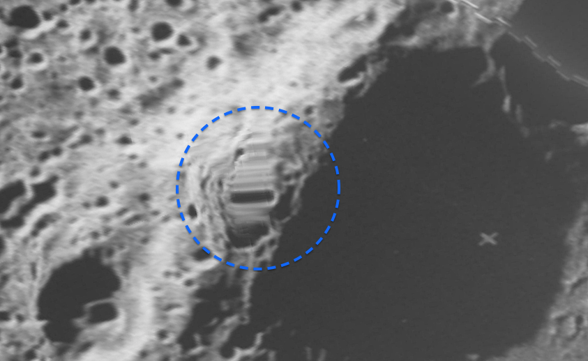 Base entrance In the Zeeman Crater on the Moon...🧐🤔👽👽👽👽👽👽👽👽👽👽👽👽👽
Coordinates:  73° 2'57.30"S  145° 1'44.98"W