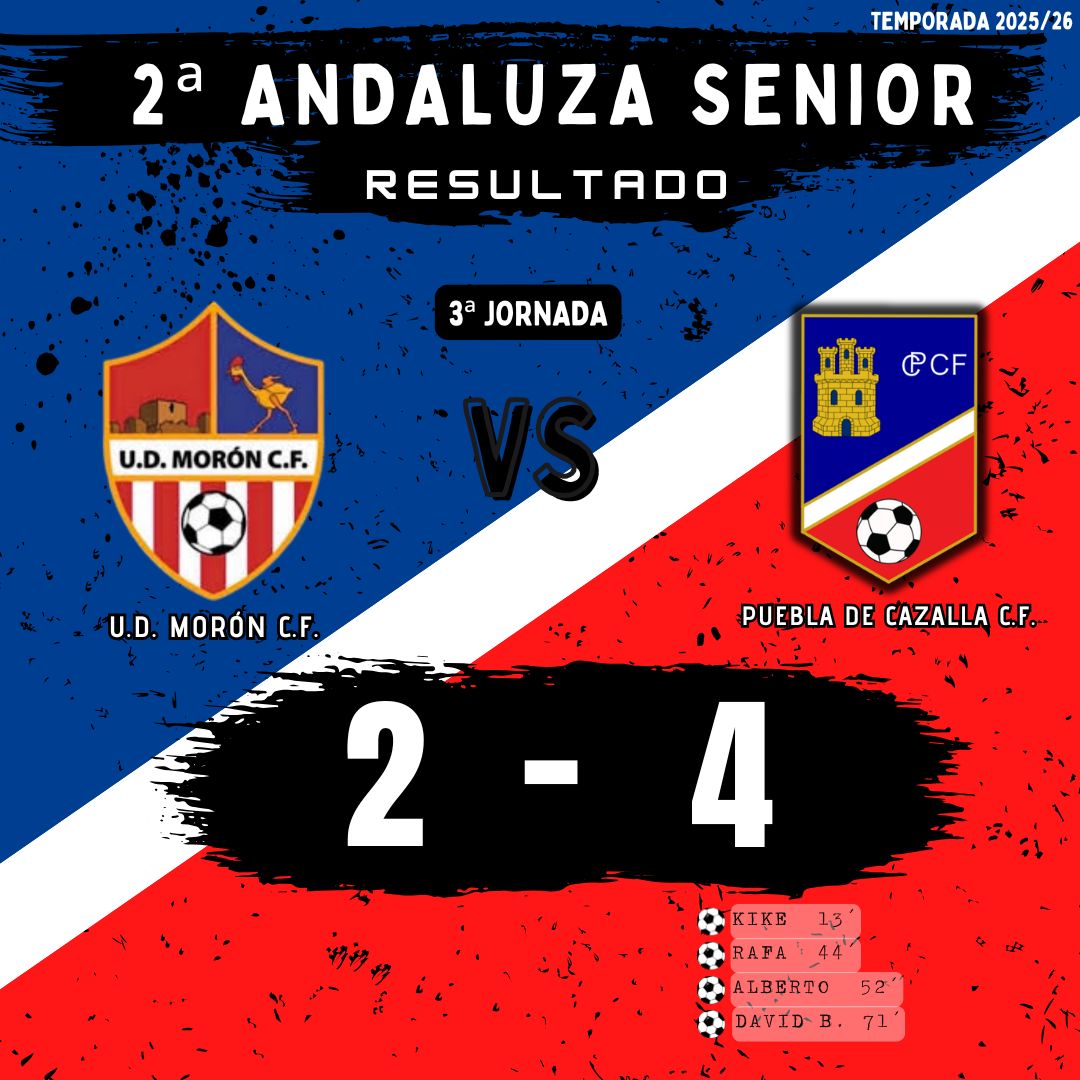 PueblaCazallaCF's tweet image. 3ª jornada y llego el triunfo, y nada menos que ante el vecino Morón C.F.

Partido con intensidad, orgullo. El equipo lo dejó todo en el campo y se quedó con una victoria que se gritó desde las gradas gracias a la amplia afición de La Puebla que allí había.

Gracias afición