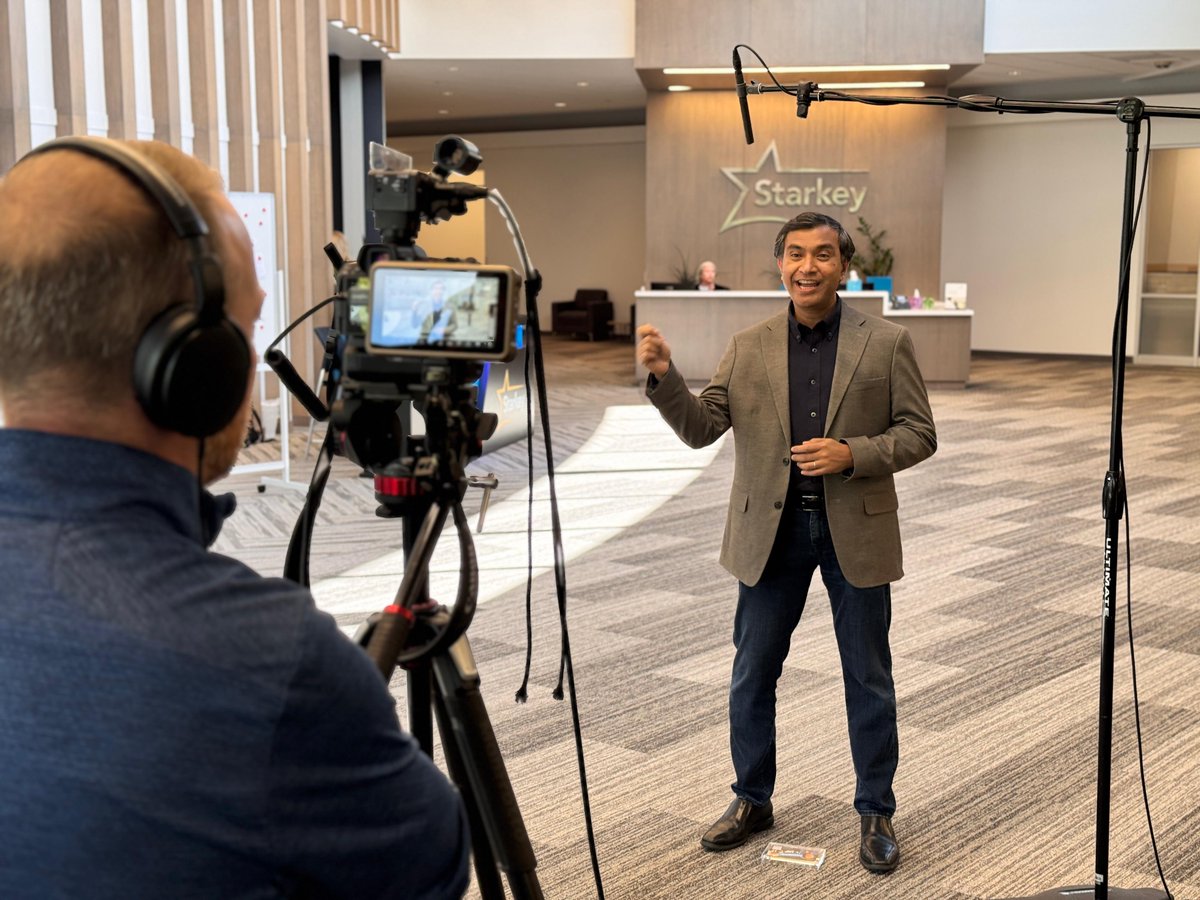 .@StarkeyHearing's technology is at the forefront of advancing hearing science and redefining standards across the industry.

On October 9th, we'll bring that spirit of innovation to life on Starkey Day — an event you won't want to miss.

#HearingTechnology