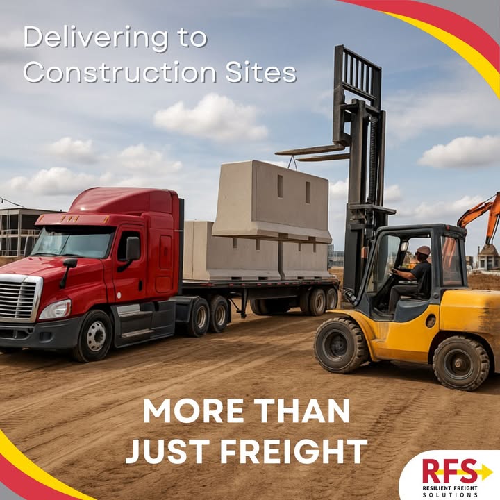 jchctransport's tweet photo. A client needed Precast delivered to a job site, same day. We sourced the right carrier, coordinated site access, and kept their project on schedule. If your team needs reliable freight support before year-end, let’s talk. https://t.co/NeRtzD9zya https://t.co/Zl7AVrHkXQ