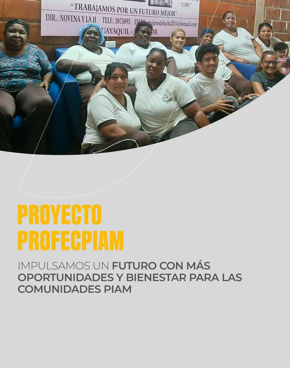 IEPS_Ec's tweet image. 🍛¡Te presentamos a #ASOSERDELES! Mujeres afroecuatorianas que impulsan la seguridad y soberanía alimentaria en Cristo del Consuelo, #Guayaquil. Con el #PROFECPIAM, fortalecemos su talento en panadería, repostería y catering, que genera ingresos para más de 1.800 beneficiarios.🙌