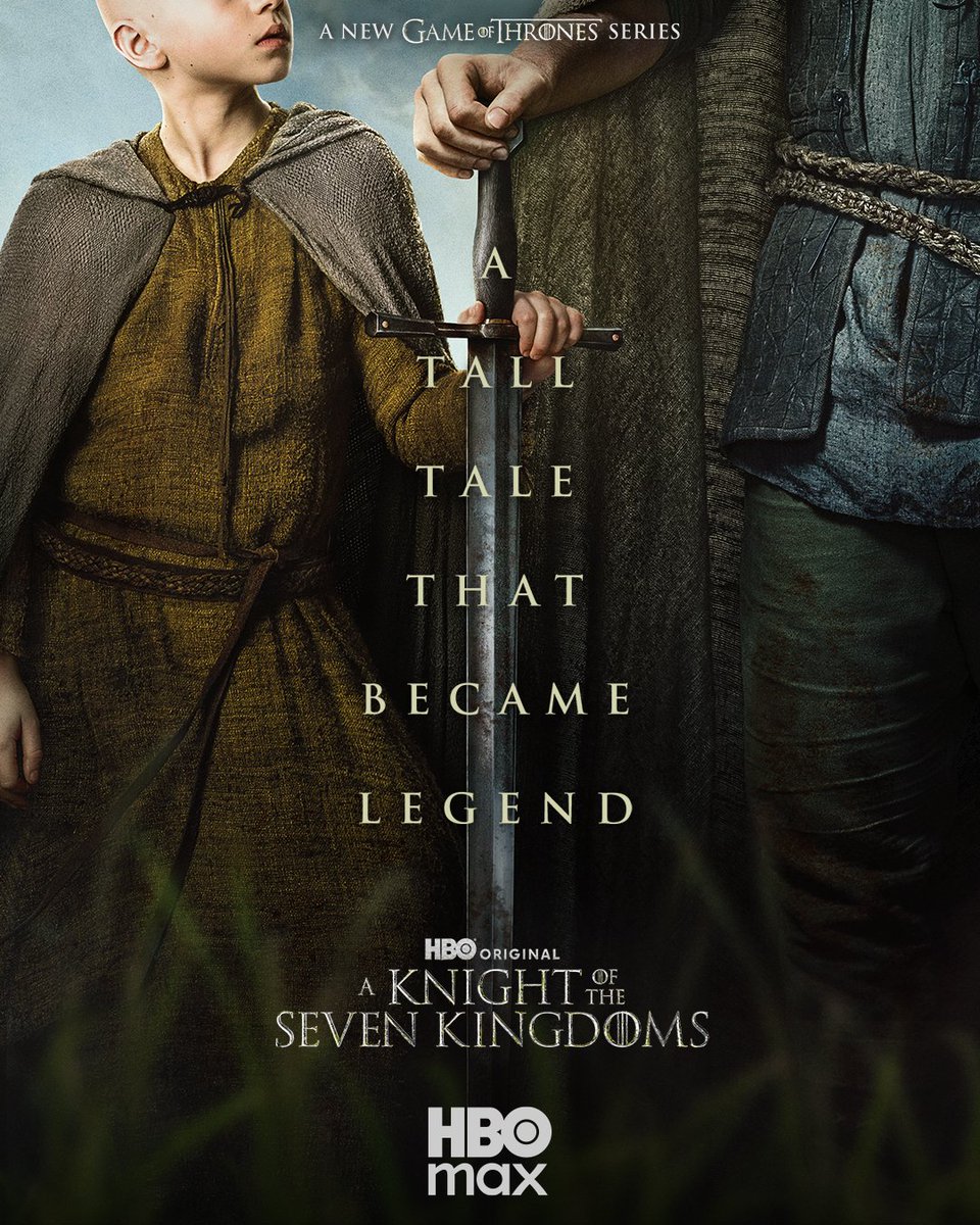 💥Ya tenemos el poster oficial de 'A KNIGTH OF THE SEVEN KINGDOMS' .
Atentos a la COMIC CON de NY de esta semana porque se viene el TRAILER y la fecha definitiva de estreno (Enero de 2026)
⚔️🛡️Deseando ver a Dunk y Egg 🌳💫