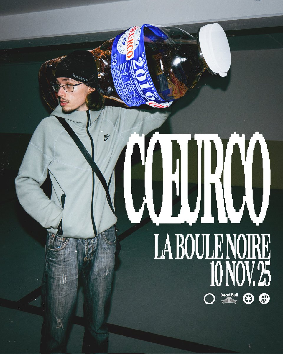 LA BOULE NOIRE, DATE UNIQUE LE 10 NOVEMBRE ⭐💯
+ friends &amp; 1ere part. by ******

BILLETTERIE OUVERTE DÈS DEMAIN 12:00 ⚠️📍
(places limitées, file d'attente ouverte sur shotgun)
LIEN EN BIO + ⤵️ 

Affiche &amp; visuels Baleinestud
Hosted by Clearwatersproduction &amp; NDTbooking ⭐