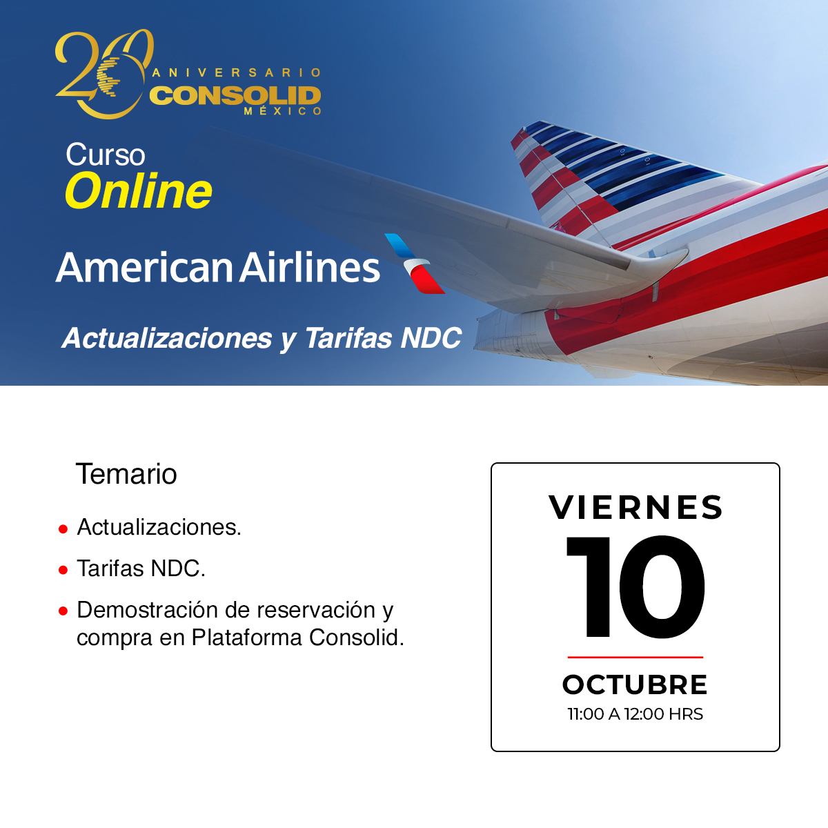 🌐❗️Prepárate para el futuro❗️Nuestros #cursos te proporcionan las herramientas necesarias para mantenerte actualizado y experimentar un #crecimientoprofesional
Estos los 🎓 #CursosOnline de la semana: 🔗 is.gd/fibGry
🧐 Revisa y Regístrate😉
#Consolid20Años