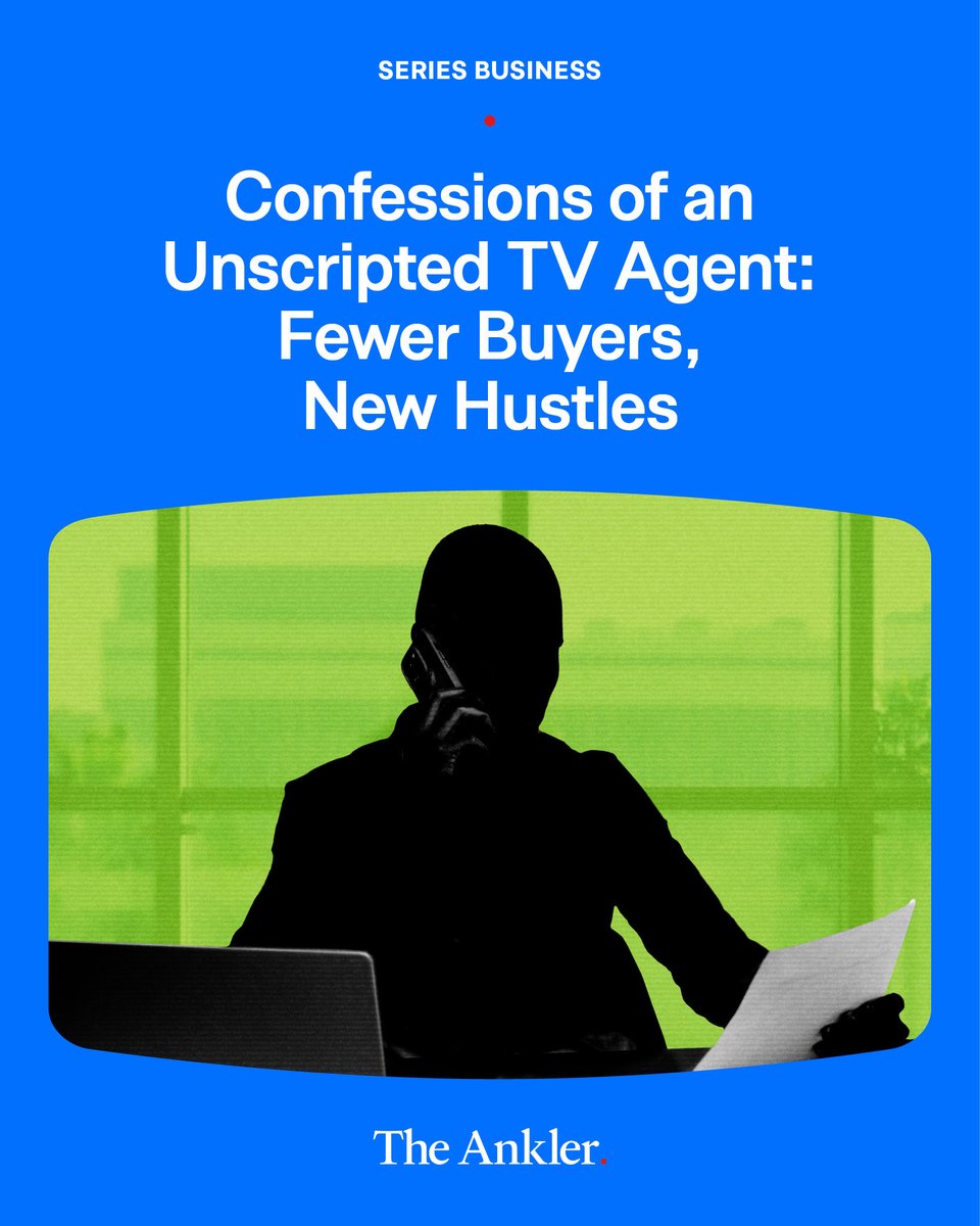 TheAnkler's tweet image. From fewer network buyers to Netflix’s shift toward global “shiny floor” formats, the unscripted business is transforming fast. @elainelow speaks with a top unscripted TV agent about where the opportunities and landmines are now theankler.com/p/confessions-…