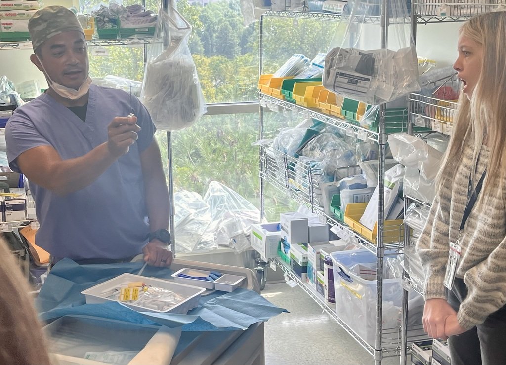 Ms. Buck’s Child Growth and Development classes had the opportunity to visit Mercy’s Labor &amp; Delivery and NICU units last week. Students engaged with a team of medical professionals and learned about labor and delivery, postpartum care, and the specialized needs of NICU infants.