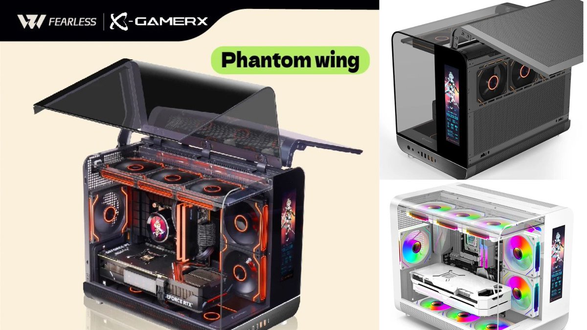 Nirosys3's tweet photo. PowerTrain X-GAMERX Phantom Wings Review: The ULTIMATE MATX Case You Mus... https://t.co/OF5ijeKvyi via @YouTube 
Visit us for in-depth reviews of the best gaming gear, products, and accessories:
https://t.co/j0xD1EpfUh https://t.co/wyATaJJmMc