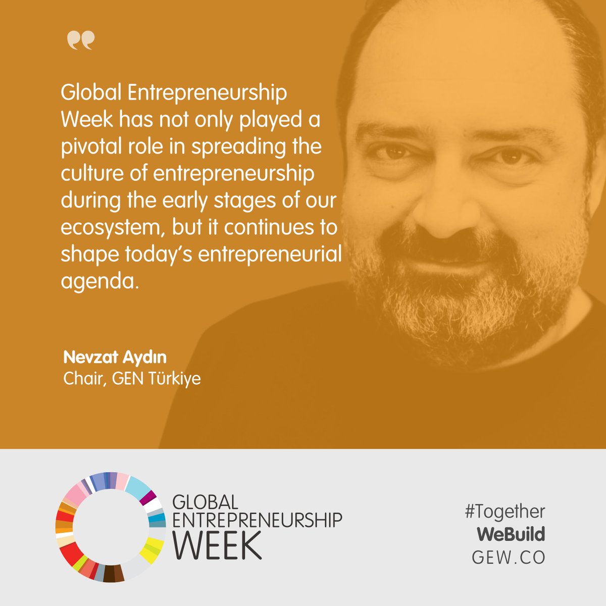 unleashingideas's tweet photo. Entrepreneurship doesn’t happen alone. It takes partners across a community working side by side. 

In Türkiye, 300+ #GlobalEntrepreneurshipWeek events reach 35,000 people thanks to this collaboration. 

Learn more about #GEW2025 (Nov. 17-23) + get involved from anywhere in the world. 

 https://t.co/lgCla40nTp #TogetherWeBuild