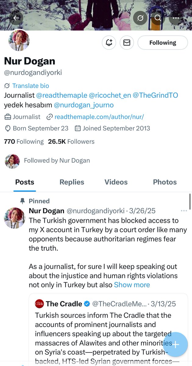 Nur Dogan (3.hesap) tweet media