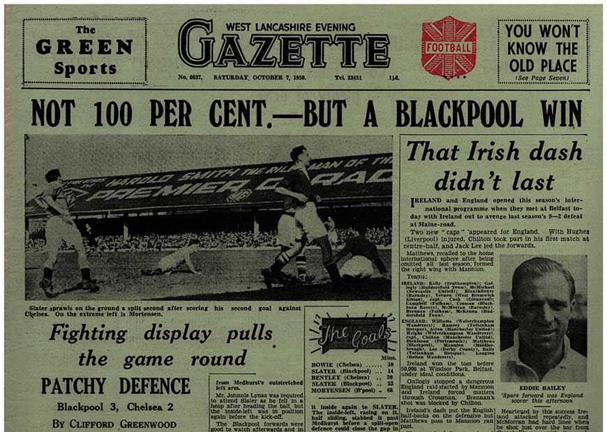 _INOIT's tweet image. 🗓#OnThisDay in 1⃣9⃣5⃣0⃣! #UTMP
⚽️Blackpool 3⃣-2⃣ Chelsea
👉NOT 100 PER CENT. - BUT A BLACKPOOL WIN
📰The Green - 7⃣5⃣ years of Seasiders history
👀 Read this & other Green match reports here: tangerines.co.uk/2025/10/7-octo…
🍊@_INOIT | @Blackpoolfc | @ChelseaFC