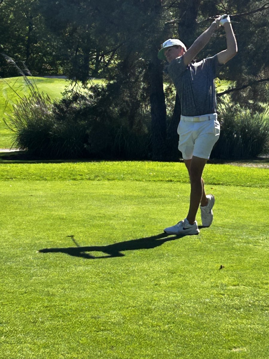 Cam Stafford finds 6 fairway at district