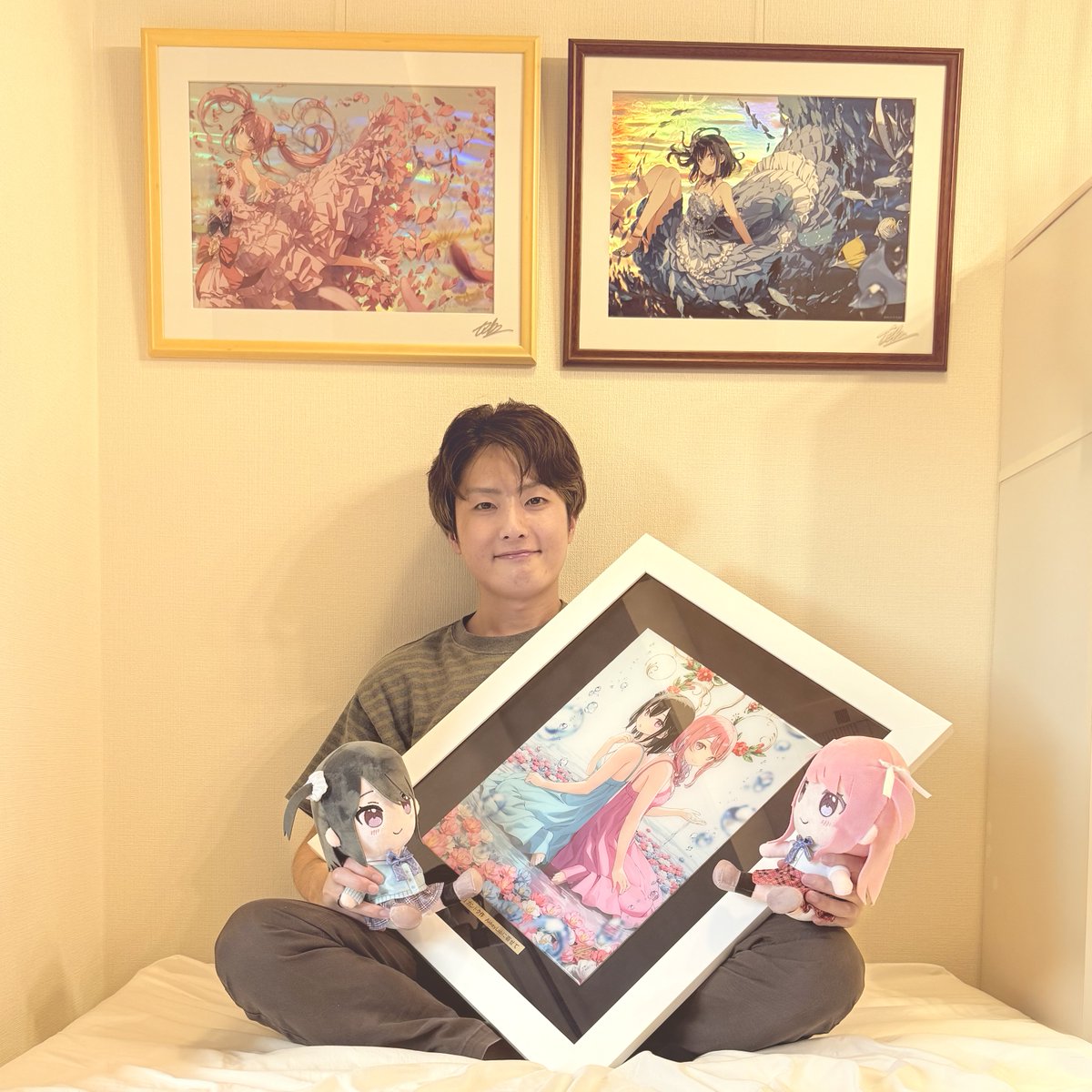 ♡月末値下げ♡カントク　版画「しまいまいジ厶」ミクスドメディア Yahoo!オークション - カントク版画 『DAZZLING』（ミクスド