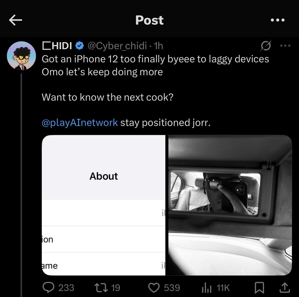 PROOF OF IMPACT : Farmercist edition

From begging for iPhone to buying one for himself + raising some funds and getting a $300 airdrop

From grinding on my alpha to making $1300

While many still wander around looking for what’s not looking for them, while many still go around