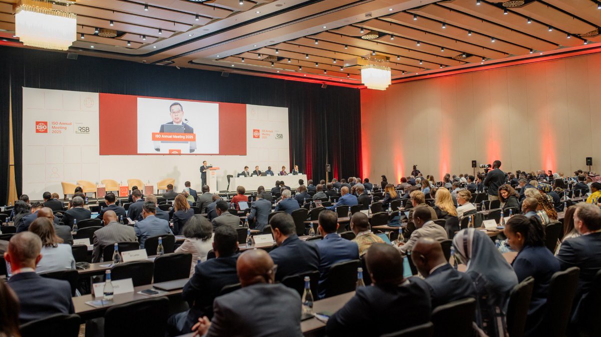 EarthRwanda's tweet photo. Rwanda is hosting the ISO Annual Meeting 2025 for the first time (🥰), a global platform to shape standards for sustainability, innovation, and lasting impact.#ISO2025 #StandardsForSustainabilit @isostandards @rwandastandards @UNESCO_rwanda @RwandaTrade @RwandaLocalGov https://t.co/yDNR18xZHV