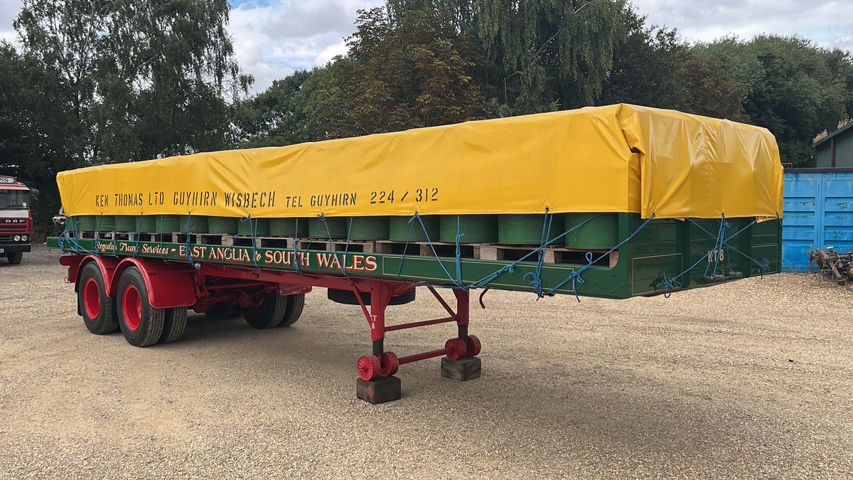 CVAAuctions's tweet image. 🚨 Trailer Highlight 🚨

Here's a classic ERF trailer up for auction – a great piece of kit in excellent condition.

✅ Well-maintained
✅ Complete with Barrels &amp;amp; sheet

📅 Saturday, 11th October 2025 – 9:30 AM

#ERF #ClassicLorry #TrailerForSale #VintageTransport #auction