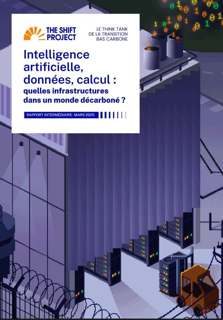 📊 Le Shift Project publie un rapport crucial : IA, data centers &amp; climat.
🚨 460 TWh consommés en 2022, jusqu'à 1050 TWh d’ici 2026 : l’IA menace la transition énergétique.
🔗 Rapport à lire ici : theshiftproject.org/app/uploads/20… 
#IA #Numérique #Décarbonation #Sobriété #DataCenters ⚡🌍