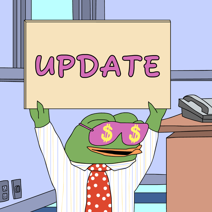 Frogs and degens

The time is almost here
The WEPE Solana Expansion is upon us!

Here’s the low-down 👇

- Solana expansion is finalising 
Ending the Solana sale on Oct 10. Airdrops to participants Oct 14-15. Stay tuned!

- Slight change 
We’ve changed the token allocation given
