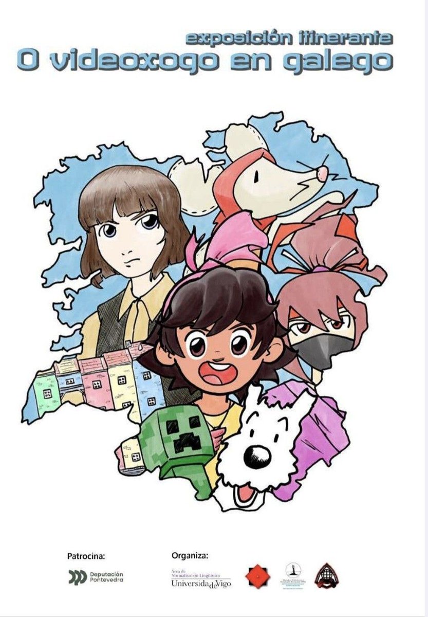 A mostra 'O videoxogo en galego' percorrerá os institutos amosando a importancia deste sector para a dinamización cultural e lingüística. 
Comprende pezas expositivas en formato físico e dixital, materiais informativos e un catálogo divulgativo dispoñible a través dun código QR.