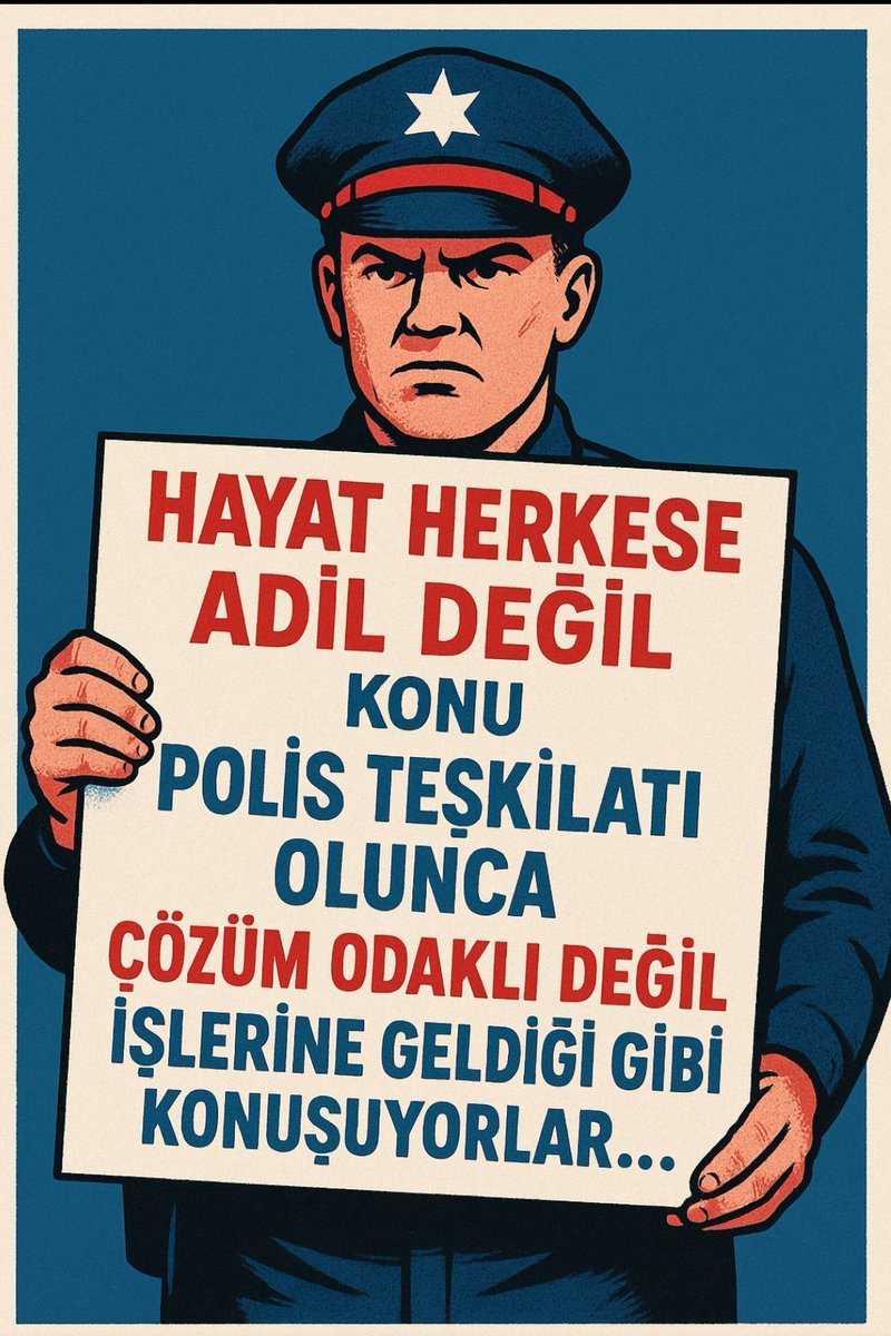 🚨 Yıllarca özlük hakkı iyileştirilecek, maaşlar artırılacak dendi sözler verildi.
🚨 Polisler sorunlarının ertelenmesinden bıktı artık kesin çözüm bekliyor.
🚨 Hiç bir geçerliliği olmayan yeni sözler değil. Meclisten yasal düzenleme çıkmasını bekliyor.
 #PolislerSoruyor