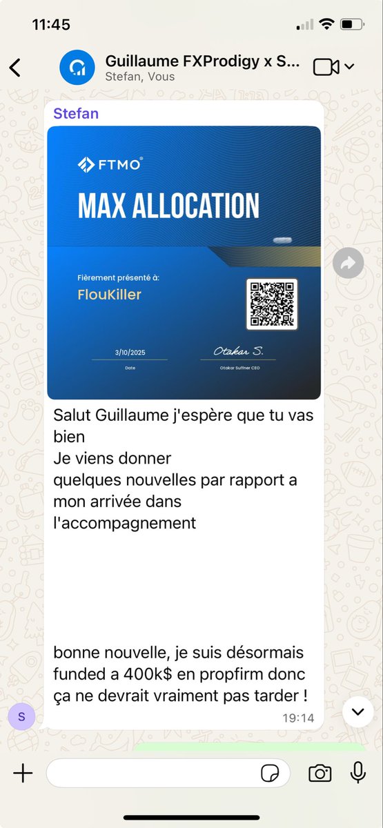 Et c’est le 400k$ financé pour Stefan 🫶💎