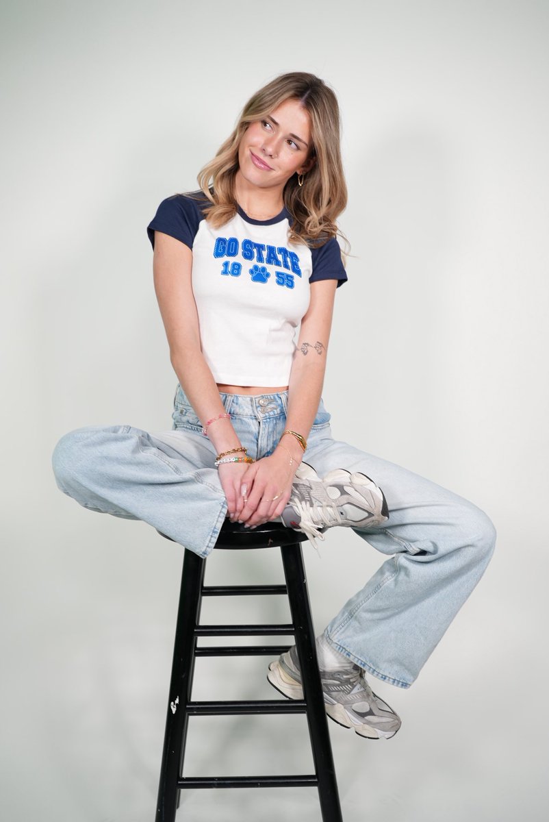 pennstatechicks's tweet photo. Get your Go State Baby Tee before it’s too late! Use the link below to purchase🤍💙

https://t.co/Gskj0ms0KQ https://t.co/wujTcLASrK