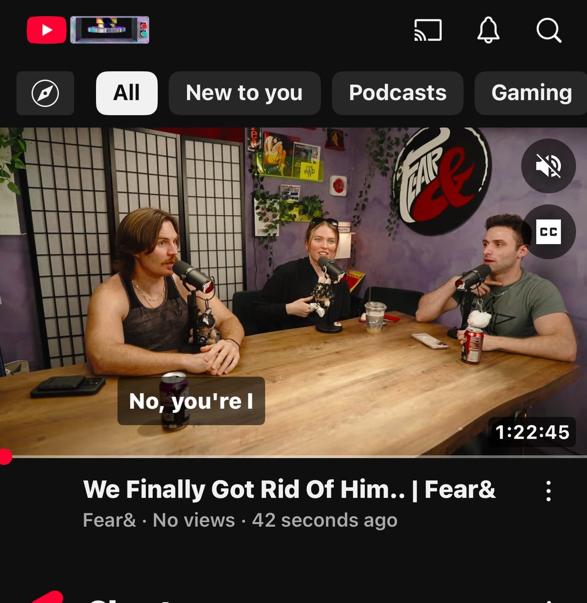 Vasotha's tweet photo. @FearAndPod really fell off…. https://t.co/tG6e9l6lw2