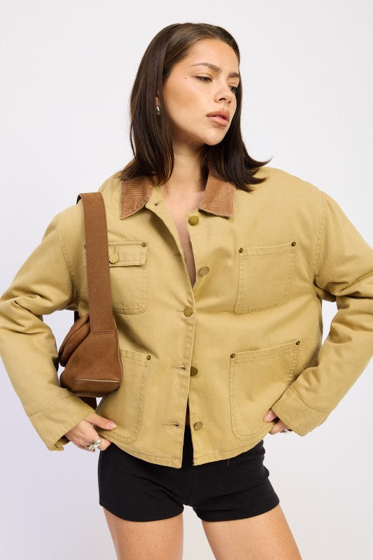 amomentofnow's tweet image. 🚀 New &amp;amp; Hot! Olive Khaki Combo Chore Jacket with Pockets at $ 95.00 🚀 Limited stock 👉 shortlink.store/yljsga6rrxrz
#NewAndHot #FastSeller #StyleCrush #ShopIt