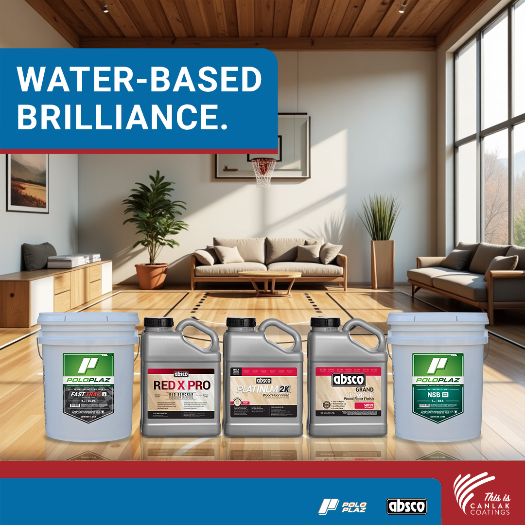 Sponsored: Water Based Brilliance, Job After Job
Clients want perfect results, quick turnarounds and as little disruption as possible. That’s why contractors choose water-based finishes from Absco and PoloPlaz.
Find out more: bit.ly/46BABoY