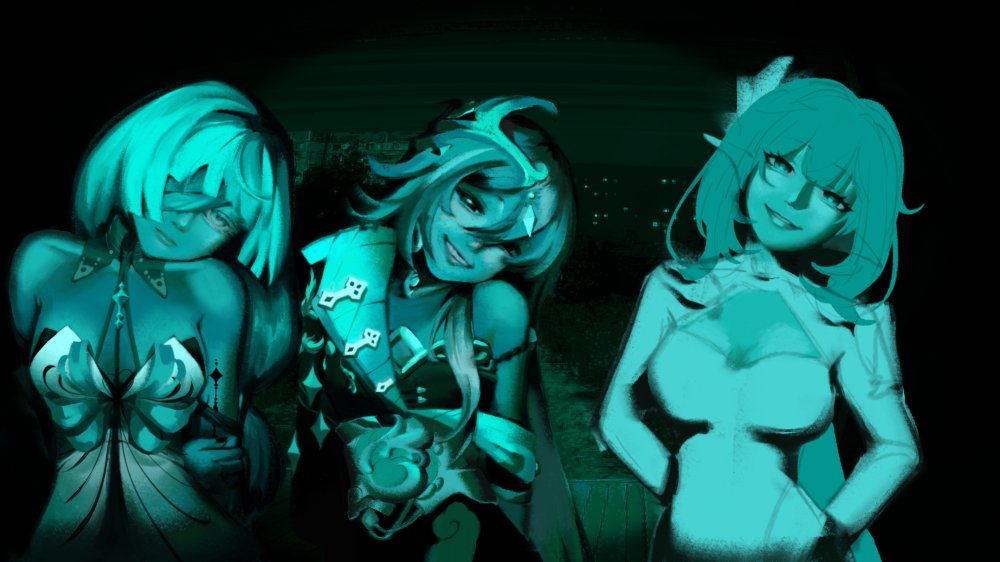 calansay's tweet photo. the girls are hitting the same pose https://t.co/aSDBfu5Kmh
