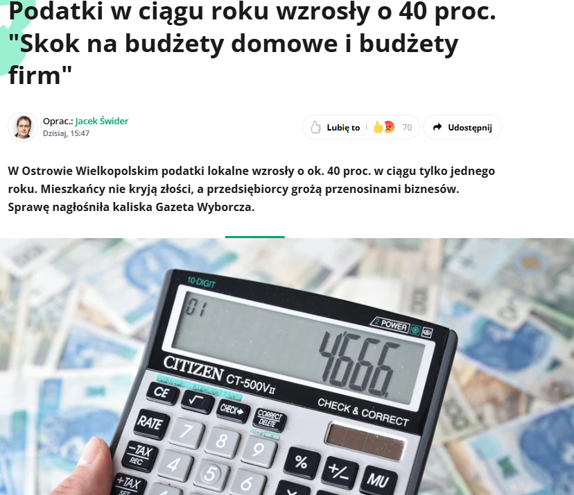 no i są konsekwencje , a będą jeszcze większe . Tu gdzie mieszkam opłata przekształceniowa rośnie w przyszłym roku o 32% i tu też zdecydowanie zawsze wygrywa PO, Lewica i 3D