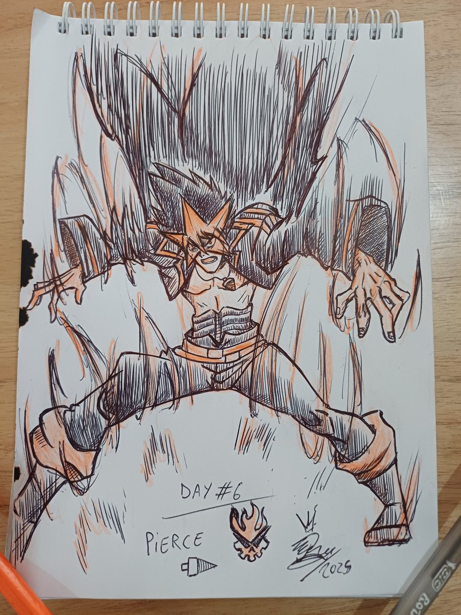 D3vilX47's tweet image. Day 6: Pierce 

#inktober #Inktober2025 #inktober2025pierce #inktober2025day6 #day6 #pierce #simon #GURRENLAGANN #tengentoppagurrenlagann