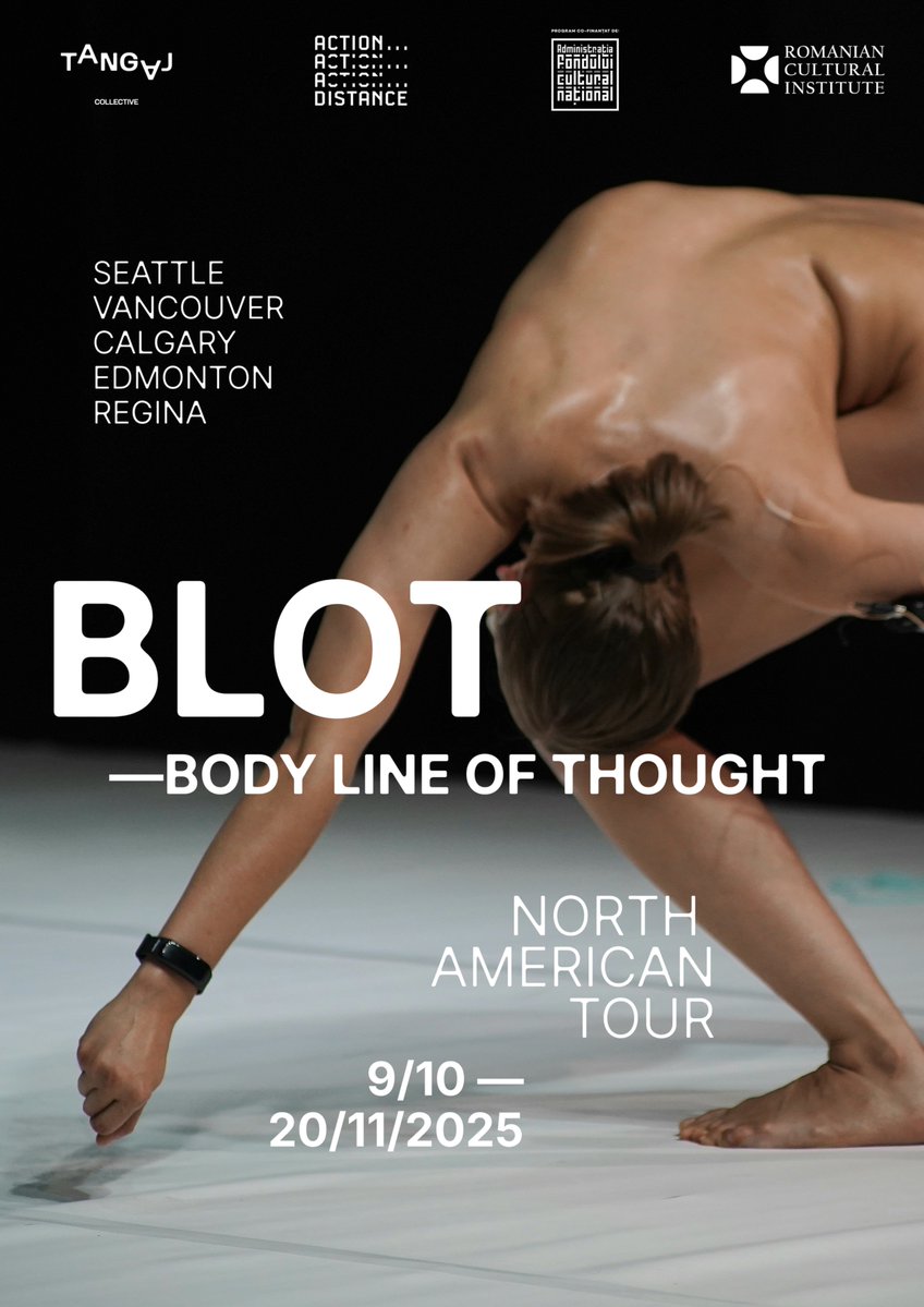 RomaniaNY's tweet image. 🔜 Internationally acclaimed 🇷🇴 choreographer #SimonaDeaconescu embarks on a North American tour with her groundbreaking work #BLOT – #BodyLineofThought, created in collaboration with 🇨🇦 artist #VanessaGoodman!

👀 Details at rciusa.info/events/tangaj-…