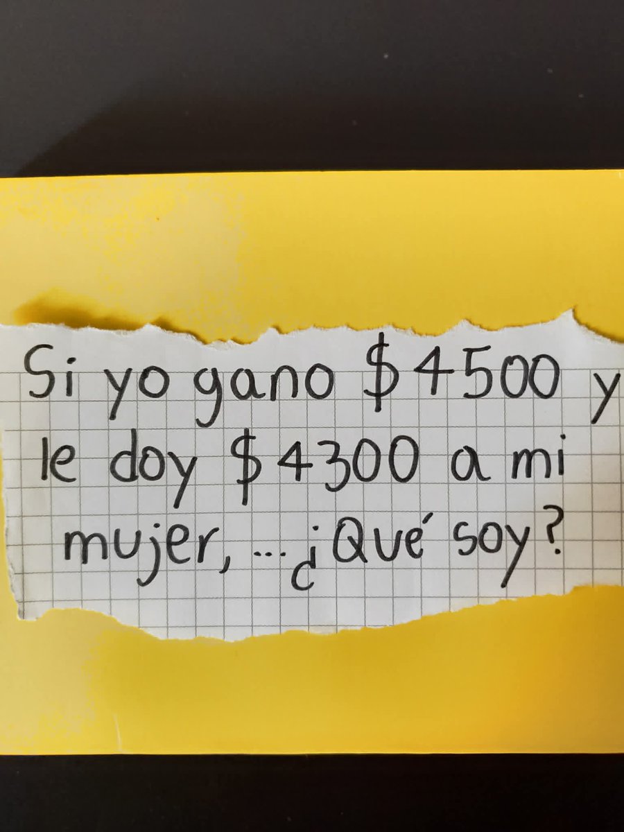 Que soy?