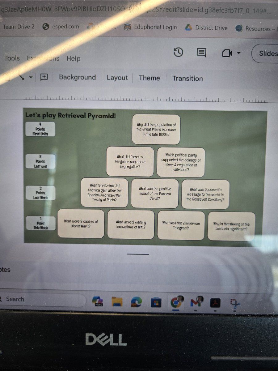 MrsLeeHistory's tweet image. Working on retrieval strategies in our social studies PD today #socialstudies #strategies #planforsuccess