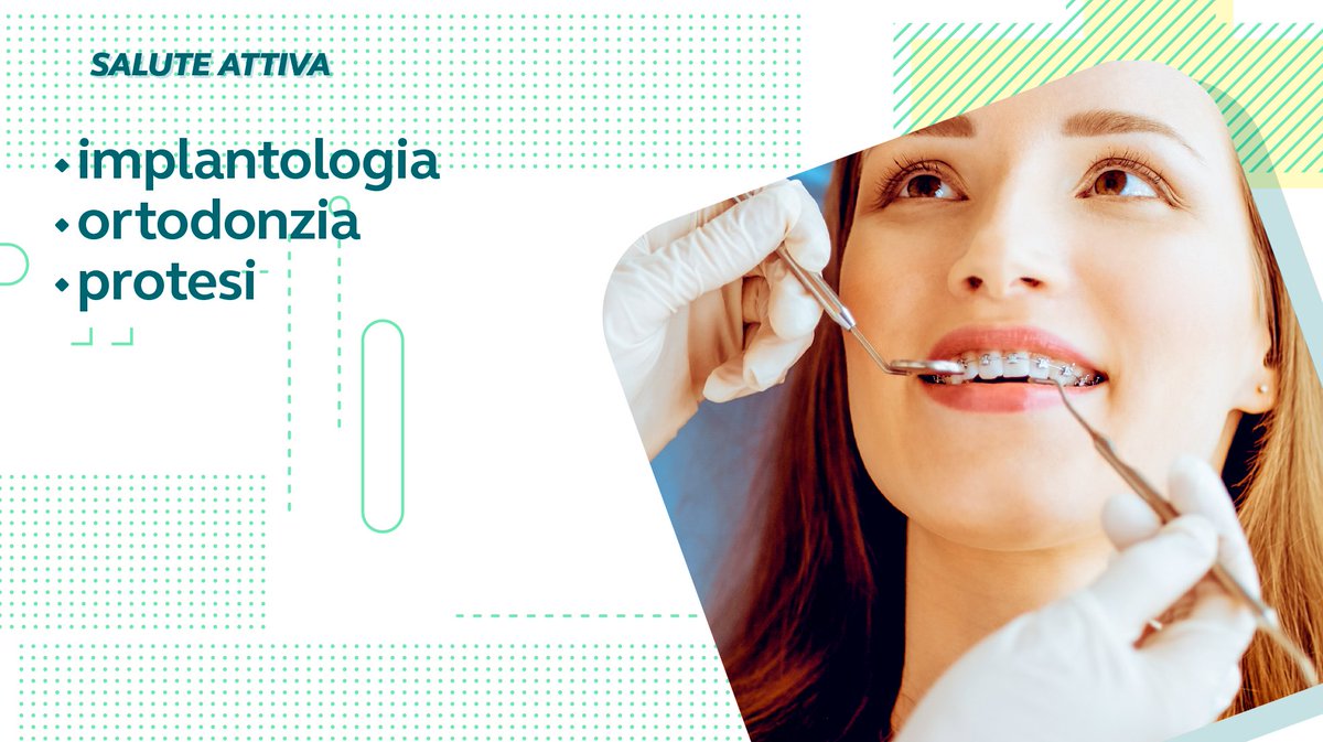 Con Salute Attiva puoi prenderti cura dei tuoi denti senza rinvii.
La cura odontoiatrica è inclusa nel piano sanitario, perché un sorriso sano è parte del tuo benessere.
Prendersi cura di sé comincia anche da un sorriso che sta bene, ogni giorno.
Scopri casagitsalute.it/piani-sanitari…